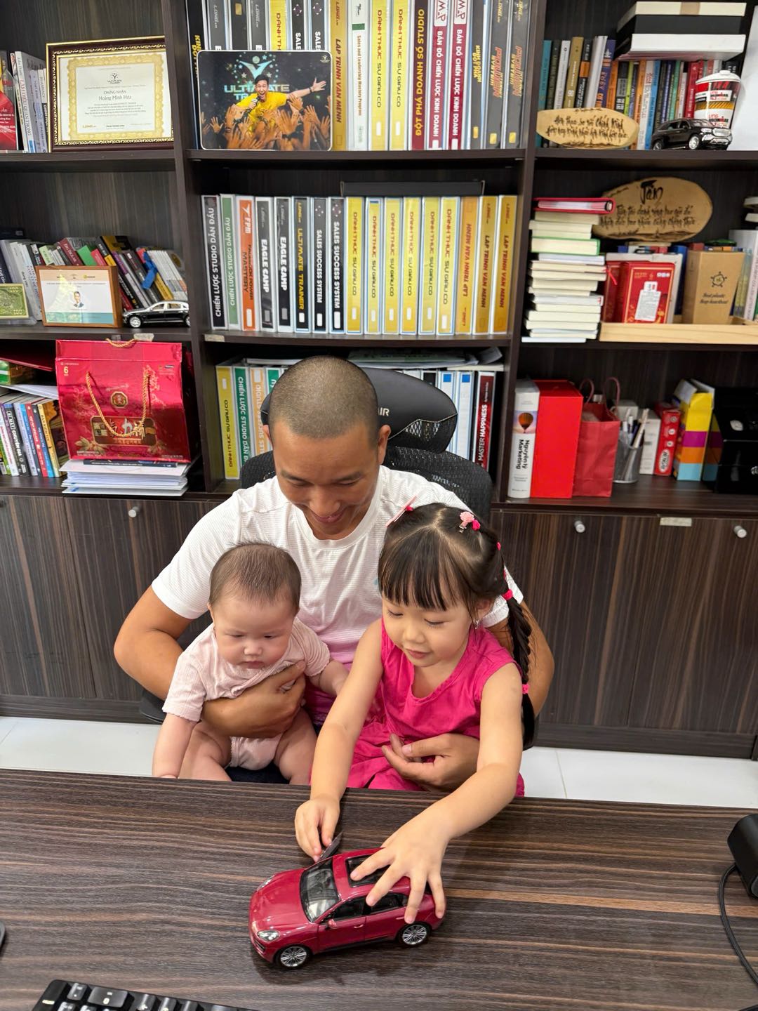 Gia đình anh Hóa